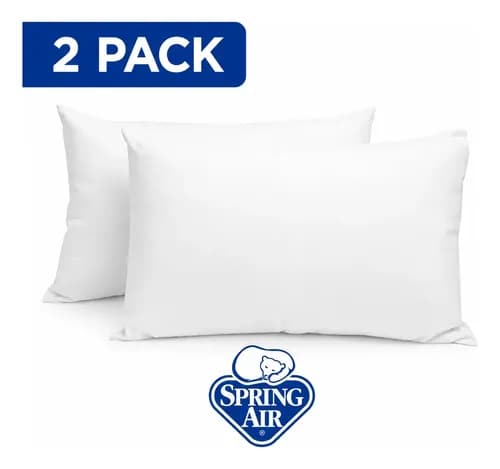 Pack 2 Almohadas Spring Air Essence Peach Feel | Soporte Perfecto Cabeza y Cuello | Confort Suave | Anti Ácaros e Hipoalergénico