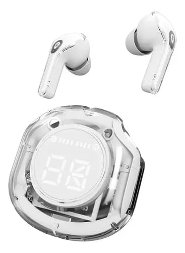 Audifonos Inalambricos 1hora Aut208 In Ear Manos Libres Bluetooth 5.3 Color Negro