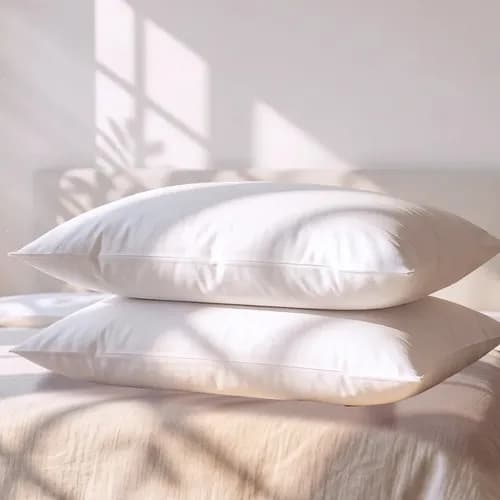 Pack 2 Almohadas King Size Comfort Mills Hipoalergénicas y Lavables de Microfibra