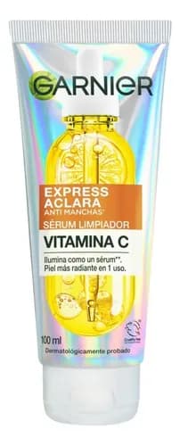 Serum Limpiador Facial Iluminador Vitamina C 100ml Garnier Todo Tipo De Piel Día/noche