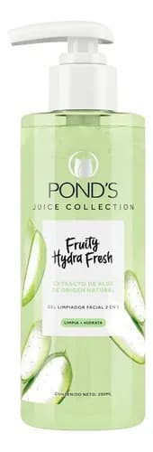 Pond's Gel Limpiador Facial Fruity Hydra Fresh Aloe 200 Ml Mixta