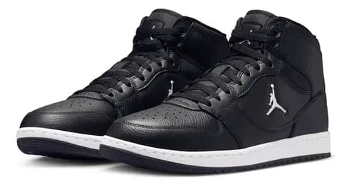 Jordan Access Court Mid Tenis Para Hombre Negro/blanco 27.5 Mx